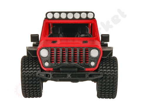 Filament PETG roșu 1.75mm, 1kg, Devil Design, imprimantă 3D [2]