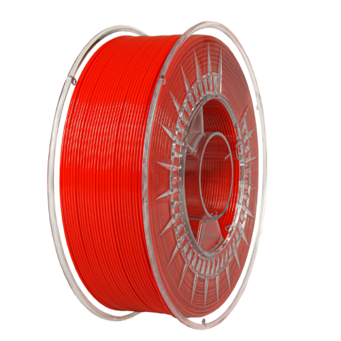 Filament PETG roșu intens 1.75mm, 1kg, Devil Design, imprimantă 3D [0]