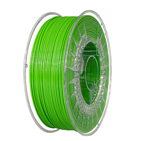 Filament PETG verde aprins 1.75mm, 1kg, Devil Design, imprimantă 3D