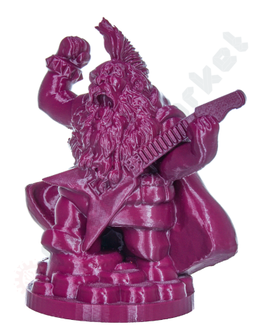 Filament PETG violet închis (Dark Violet) 1.75mm, 1kg, Devil Design, imprimantă 3D [2]