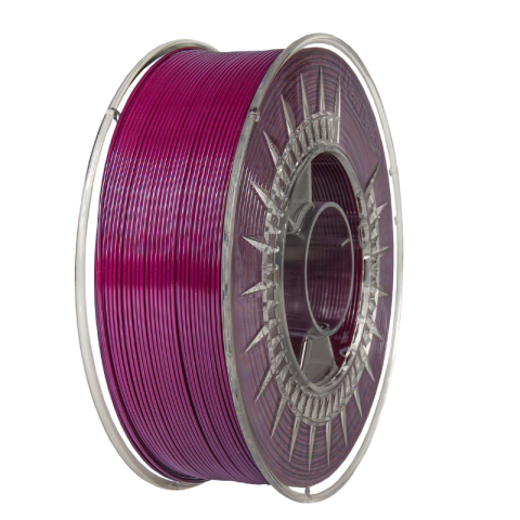 Filament PETG violet închis (Dark Violet) 1.75mm, 1kg, Devil Design, imprimantă 3D