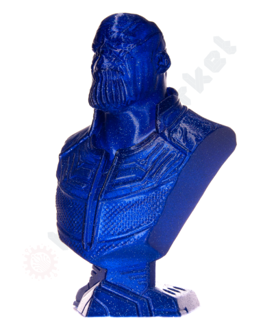 Filament PLA albastru Galaxy intens 1.75mm, 1kg, Devil Design, imprimantă 3D [3]