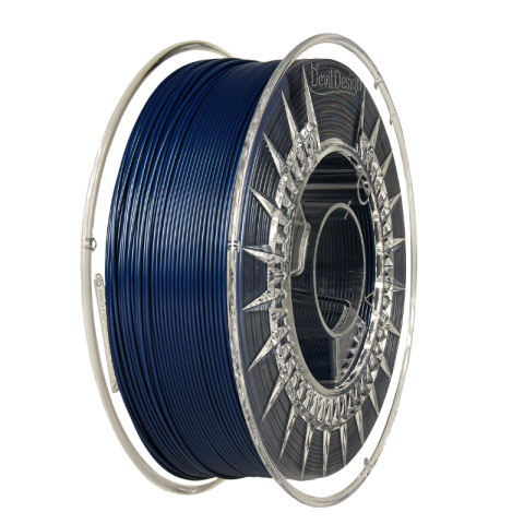 PLA - Filament PLA albastru marin 1.75mm, 1kg, Devil Design, imprimantă 3D