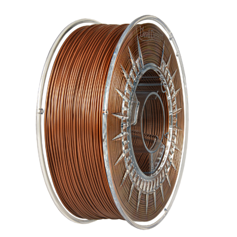 PLA - Filament PLA cupru/arămiu 1.75mm, 1kg, Devil Design, imprimantă 3D
