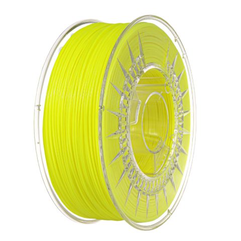 Filament PLA galben intens 1.75mm, 1 kg, Devil Design, imprimanta 3D - Devil Design