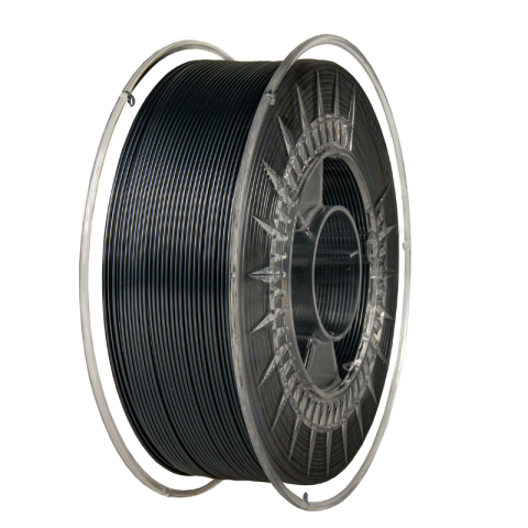 Filament PLA gri antracit (grafit) 1.75mm, 1kg, Devil Design, imprimanta 3D