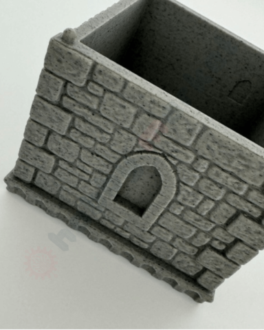 Filament PLA gri (Graystone) 1.75mm, 1kg, Devil Design, imprimanta 3D [2]