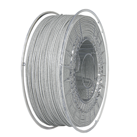 Filament PLA gri marmură închis 1.75mm, 1kg, Devil Design, imprimantă 3D