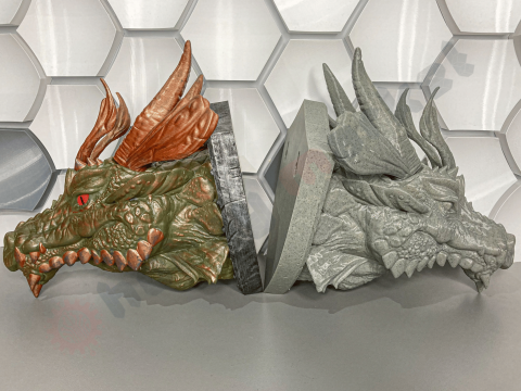 Filament PLA gri marmură închis 1.75mm, 1kg, Devil Design, imprimantă 3D [3]