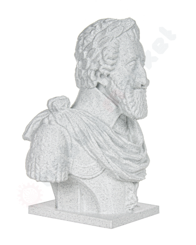 Filament PLA gri marmură deschis 1.75mm, 0.33 kg, Devil Design, imprimantă 3D [4]