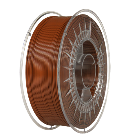 PLA - Filament PLA maro 1.75mm, 1kg, Devil Design, imprimantă 3D