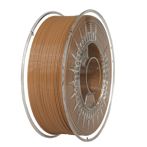 Filament PLA maro deschis 1.75mm, 1kg, Devil Design, imprimanta 3D