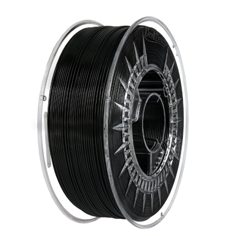 PLA - Filament PLA negru 1.75mm, 1 kg, Devil Design, imprimantă 3D