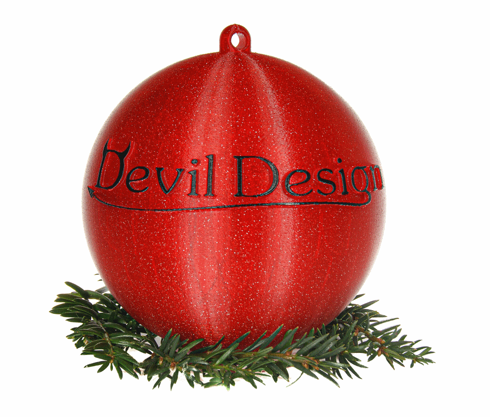 Filament PLA roșu Galaxy 1.75mm, 1kg, Devil Design, imprimantă 3D [1]