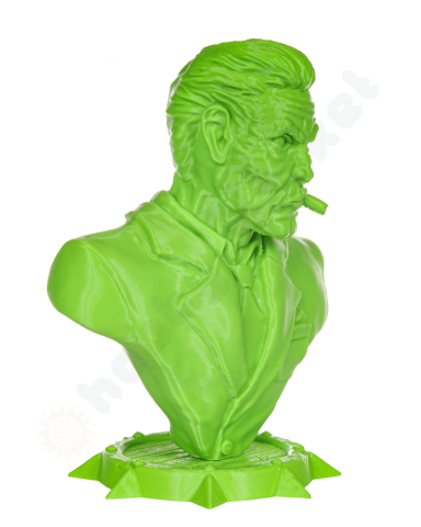 Filament PLA verde aprins 1.75mm, 1kg, Devil Design, imprimantă 3D [4]