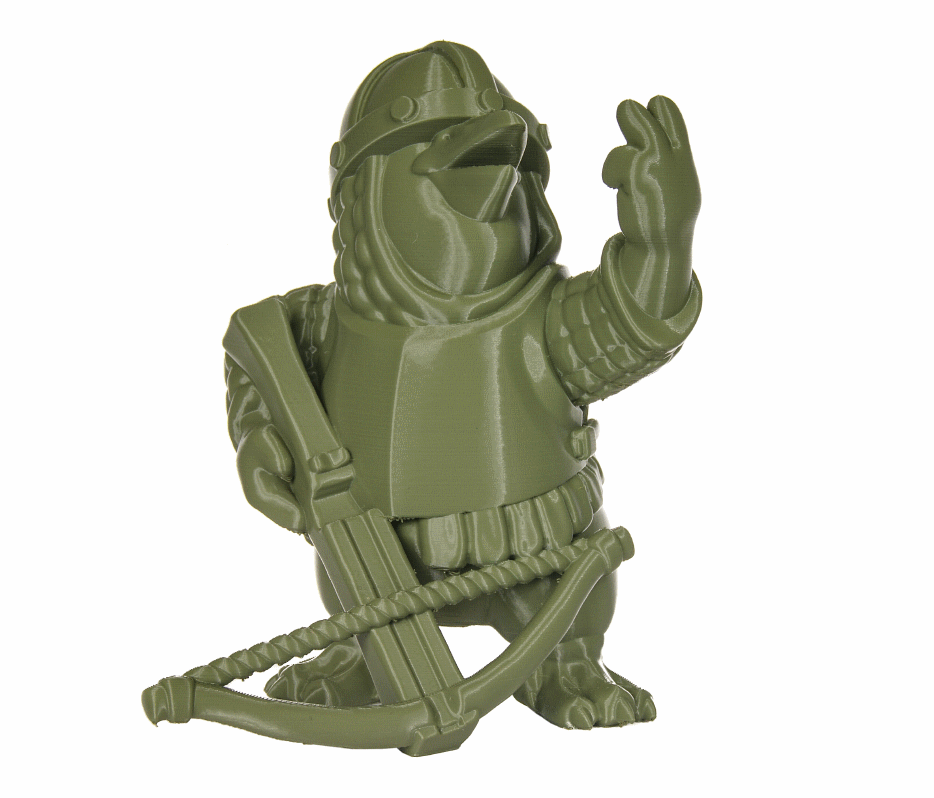 Filament PLA verde măslină 1.75mm, 1kg, Devil Design, imprimantă 3D [1]