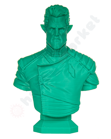 Filament PLA verde smarald 1.75mm, 1kg, Devil Design, imprimantă 3D [2]