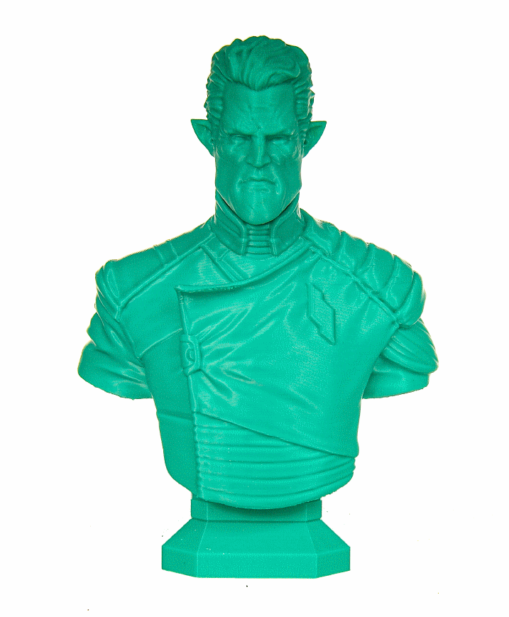 Filament PLA verde smarald 1.75mm, 1kg, Devil Design, imprimantă 3D [1]