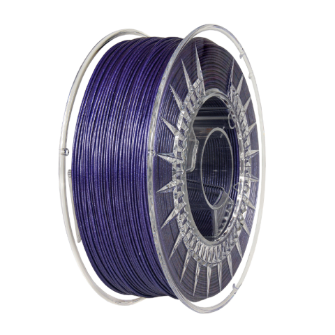 Filament PLA violet Galaxy 1.75mm, 1 kg, Devil Design, imprimantă 3D