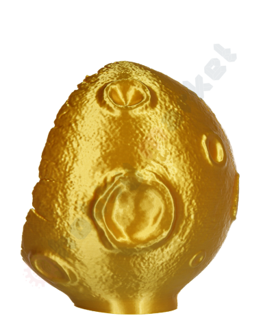 Filament SILK auriu deschis, 1.75mm, 1kg, Devil Design, imprimantă 3D [1]