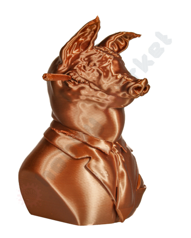 Filament SILK cupru/arămiu, 1.75mm, 1kg, Devil Design, imprimantă 3D [3]