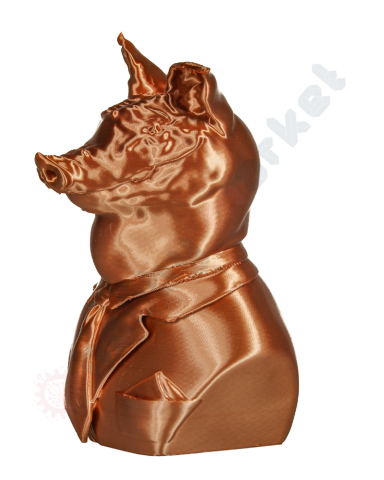 Filament SILK cupru/arămiu, 1.75mm, 1kg, Devil Design, imprimantă 3D [2]