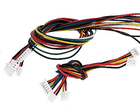 Cabluri si conectori - Fir terminal Dupont 6p 15cm, conectori ambele capete, 1.25mm