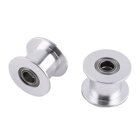 Fulie aluminiu GT2 fără dinți, 5mm, curea 6mm, imprimantă 3D și CNC [3]