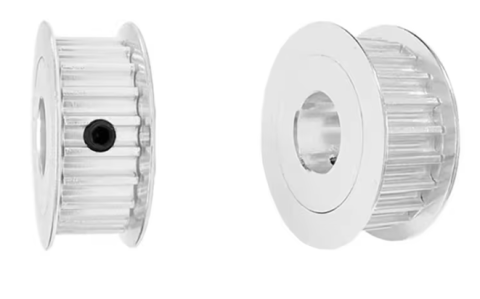 Fulie dintata GT2 20 dinti, gaura 3mm, curea 6mm, aluminiu [2]