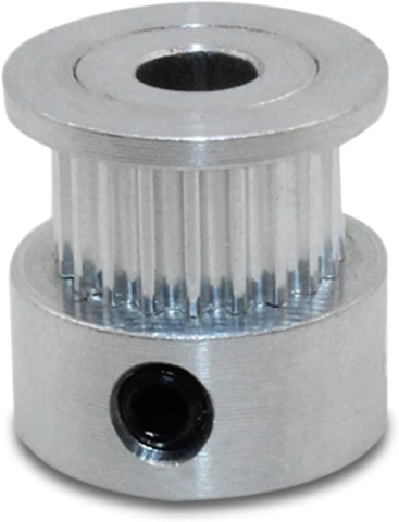 Fulie GT2 20 dinti, gaura 8mm, curea 6mm, aluminiu, imprimanta 3D [2]