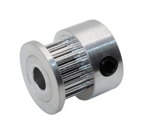 Fulie GT2 20 dinti, gaura 8mm, curea 6mm, aluminiu, imprimanta 3D