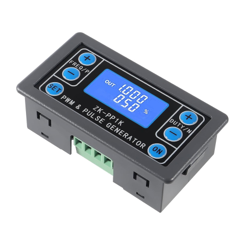 Scule si aparate de masura - Generator semnal PWM ZK-PP1K 3.3-30V, 1Hz-150kHz, puls reglabil, afisaj LCD
