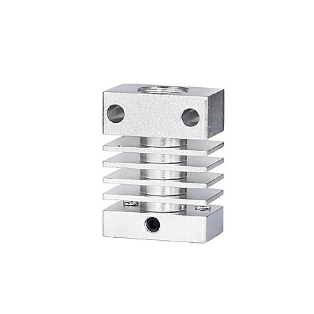 Hotend radiator imprimanta 3D CR-10, 27x20x12mm, aluminiu, 1.75mm