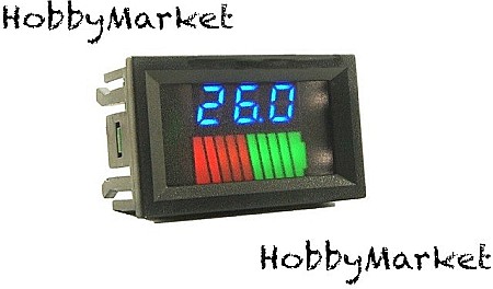 Indicator nivel baterie 24V