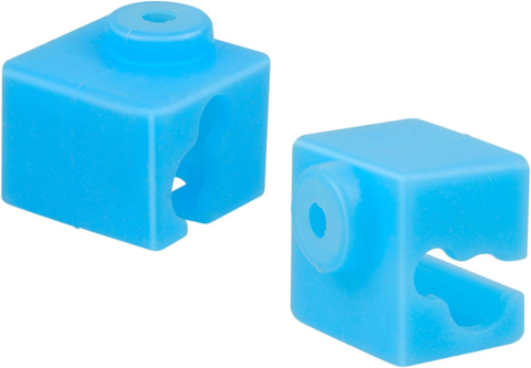 Cap de printare - Izolatie din silicon pentru bloc de incalzire E3D V6, 20x16x12mm, albastra