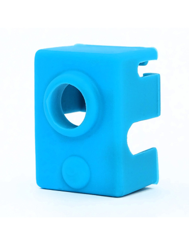 Cap de printare - Izolatie din silicon pentru bloc de incalzire E3D V6, 23x16x12mm, albastra