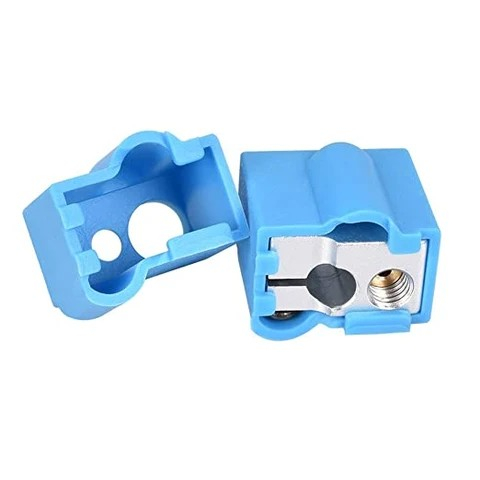 Izolatie din silicon pentru bloc de incalzire Volcano, 20x20x12mm, albastra [2]
