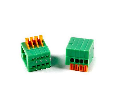 Cabluri si conectori - KF141V Bloc terminal pin drept, 4Pin, pas de 2,54 mm (2 buc)