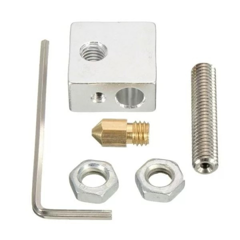 Kit bloc incalzire MK7/MK8, 20x20x10mm, duza 0.4mm, filament 1.75mm
