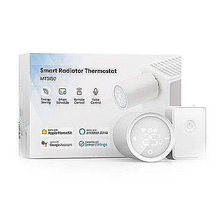 Kit cap termostatic WiFi calorifer cu hub Meross MTS150HK HomeKit [1]