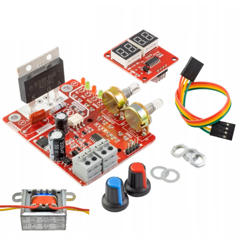 Scule manuale si electrice - Kit controler pentru sudura in puncte NY-D01, tiristor 100A si transformator 220V-9V