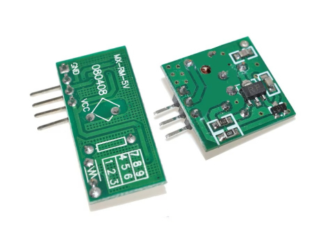 Kit emitator si receptor RF 433 MHz MX-FS si MX-RM-5V, 1 set [2]