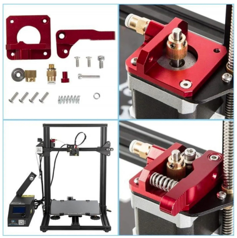 Kit extruder Bowden MK8 1.75mm positive direction CR-7/CR-8/CR10 partea dreapta [4]