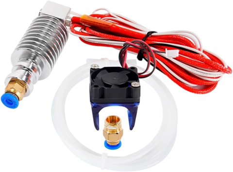 Cap de printare - Kit hotend E3D V5 Bowden, 12V 40W, duza 0.4mm, filament 1.75mm