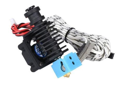 Cap de printare - Kit hotend V6 Hexagon Bowden, 12V 40W, duza 0.4mm, cu ventilator