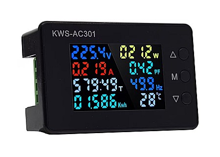 Scule, instrumente de masura - KWS-AC301 cu ampermetru si voltmetru AC 50-300V, 100A