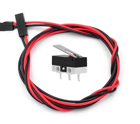 Piese electrice si electronice - Limitator intrerupator capat cursa imprimanta 3D cu cablu 2pin 70cm