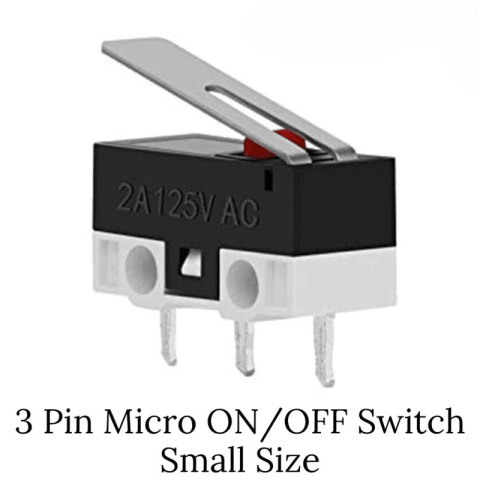 Limitator intrerupator capat cursa imprimanta 3D, microswitch cu lamela (2 buc) [3]