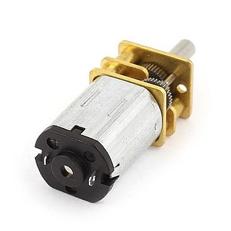 Motor DC cu reductor GA12-N20, 6 V, 1000 rpm, ax D 3x10 mm​​​​​​​ [3]