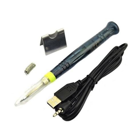 Lipit si accesorii lipit - Mini letcon USB portabil 5V 8W, incalzire rapida, cablu inclus